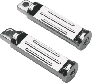 Adjstble Foot Pgs Male Mt Silver