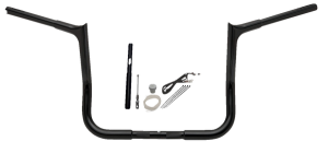 1-1/4(r) Ez Install Pointed Top Handlebar Kit Black, 2, nordicamoto.ro