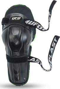 Kids Kajam Jointed Knee-shin Guard Black ONE SIZE, 4, nordicamoto.ro