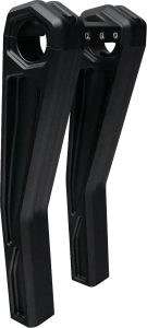 Ascent Pro Risers Black, 1, nordicamoto.ro