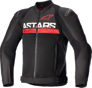 Alpinestars SMX Air textildzseki, fekete/piros, XL méret, 1, nordicamoto.ro