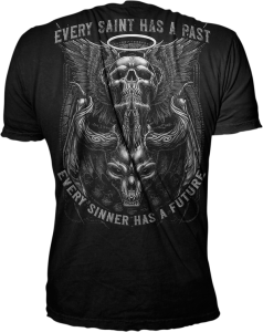 Saints & Sinners T-shirt Black 4XL, 3, nordicamoto.ro
