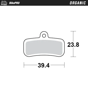 Alkatrészek/kiegészítők MTB/e-bike, Organikus fékbetét, nordicamoto.ro