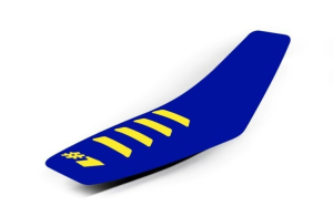 Onegripper bordázott kék/sárga tok, nordicamoto.ro