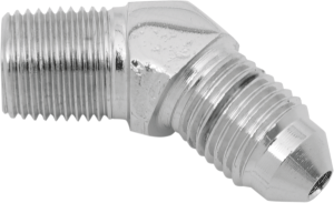 Street Legal Brake Line Adapter Chrome