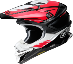 Enduro/cross sisakok, SHOEI VFX-WR 06 JAMMER TC-1 sisak, fekete/piros/fehér, nordicamoto.ro