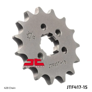 JT SPROCKETS Első lánckerék, természetes színű , nordicamoto.ro
