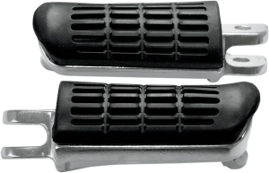OEM-stílusú pótlábfékek, fekete, ezüst, 1, nordicamoto.ro
