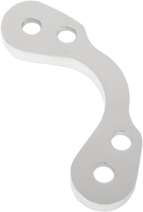 Chrome Steel T-bar Handlebar Clamp Silver