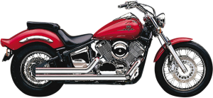 Speedster Short Exhaust System Chrome, 1, nordicamoto.ro