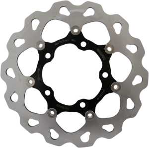 Wave® Brake Rotors Black, Silver