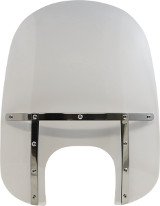 Memphis Fats Windshield With Big Headlight Cutout Clear