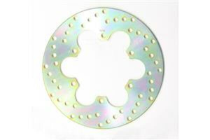 Round D-series Fixed Offroad Brake Rotor Gold, Zinc, 1, nordicamoto.ro