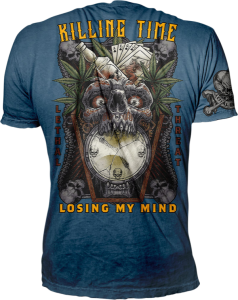 Killing Time T-shirt Blue M, 3, nordicamoto.ro