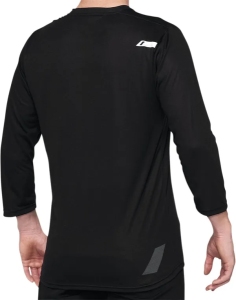 MTB póló, 100% Airmatic, 3/4 ujjú, fekete, M méret, 3, nordicamoto.ro