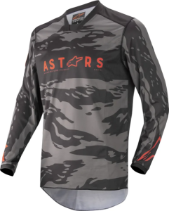 Tricou copii Alpinestars Racer Tactical Black/Camo/Red S, 2, nordicamoto.ro