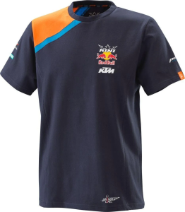 KTM TEAMLINE kék póló