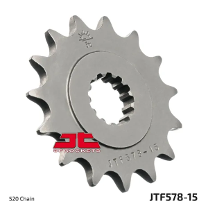 JT SPROCKETS Első lánckerék, természetes színű, 1, nordicamoto.ro