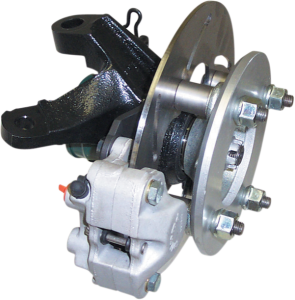 Honda Front Disc Brake Conversion Kit Polished