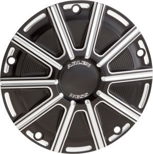 10-gauge Derby Cover Silver, Black Anodized, 1, nordicamoto.ro