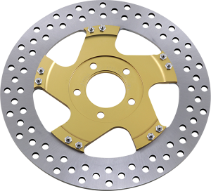 Two-piece Brake Rotor Gold