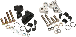 Rear Lowering Kit Black, Powder-coated, 3, nordicamoto.ro