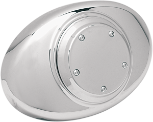 Five-bolt Domed Air Cleaner Insert Silver, 2, nordicamoto.ro