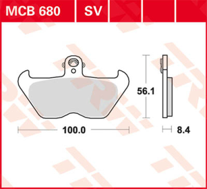Sv Series Sindered Brake Pads