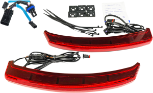 Led Saddlebag Lights Red