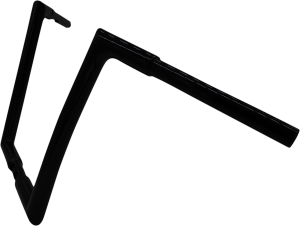 1-1/4(r) Ez Install Flat Top Handlebar Black, 5, nordicamoto.ro