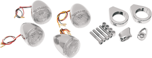 Deuce-style Dot Compliant Led Turn Signal Kit Chrome