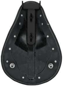Small Low-profile Spring Solo Seat Black, 4, nordicamoto.ro