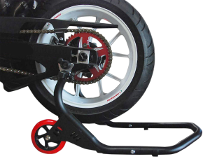 Deluxe Rear Wheel Stand Black, Powder-coated, 1, nordicamoto.ro