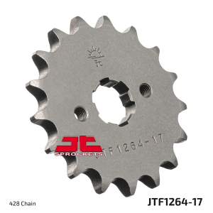 JT SPROCKETS Első lánckerék, természetes színű , nordicamoto.ro