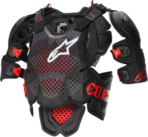Armura Alpinestars A-10 Roost Guard V2 fekete/piros XS/S, 4, nordicamoto.ro