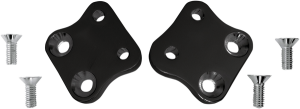 Kick-back Adapter Plates Black, Silver 28, 1, nordicamoto.ro