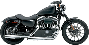 3(r) Slashcut Slip-on Mufflers Chrome