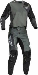 Felszerelés-csomagok, Fly Kinetic Jet MX/Enduro felszerelés-készlet – szürke/szürke Inchis/fekete, nordicamoto.ro