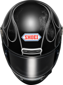 SHOEI GLAMSTER06 BLAST TC-5 teljes arcú sisak, fekete/fehér, M-es méret, 4, nordicamoto.ro