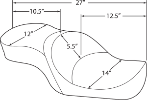 Seat Wide L/p Pill04-20xl