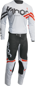 Tricou Thor Pulse Cube Gray/Orange 2XL, 4, nordicamoto.ro