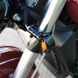 Speedometer Ring With Swivel Clamp Black, Anodized, 3, nordicamoto.ro