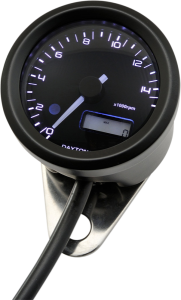 Tachometer Black, 1, nordicamoto.ro
