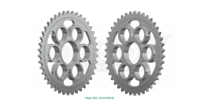 Standard Sprocket Rear 520 Zinc Plated 