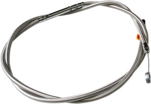 Scout Complete Stainless Braided Handlebar Cable/brake Line Kit Silver