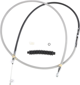 High-efficiency Braided Stainless Steel Clutch Cable Silver Standard, 1, nordicamoto.ro