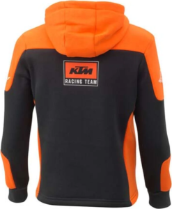 KTM Team Zip gyerek kapucnis pulóver, narancssárga/fekete, 116-os méret (5–6 éves), 2, nordicamoto.ro