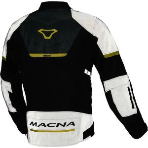 MACNA ORCANO Night Eye™ 2.0 XL női nyári textildzseki – fekete/szürke/sárga, 3, nordicamoto.ro