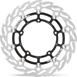 Flame sorozat – lebegő rotor: fekete, ezüst, rozsdamentes acél, 1, nordicamoto.ro