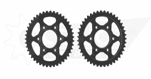 Standard Sprocket Rear 530 Black, 1, nordicamoto.ro